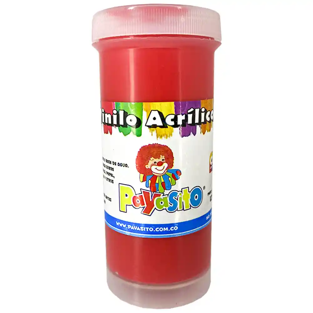 Vinilo 125 Grs Rojo Payasito