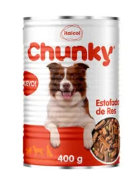 Chunky Lata Para Perros Estofado De Res