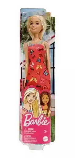 Barbie Básica Vestido Rojo