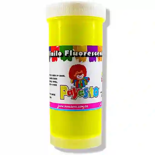 Vinilo 125 Grs Amarillo Fluorescente Payasito