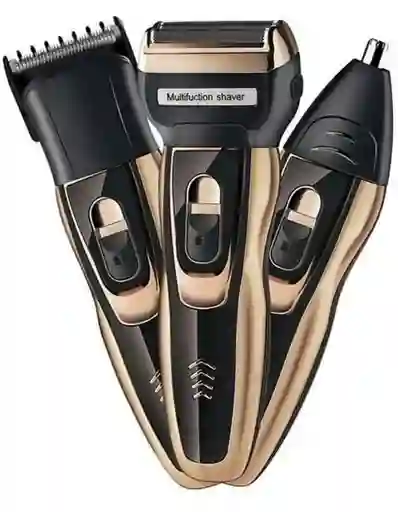Maquina Afeitar Electrica Recargable 3 - 1 Geemy Gm-595