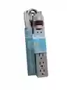 Multitomas Electrico Susan 6 Entradas Con Protección