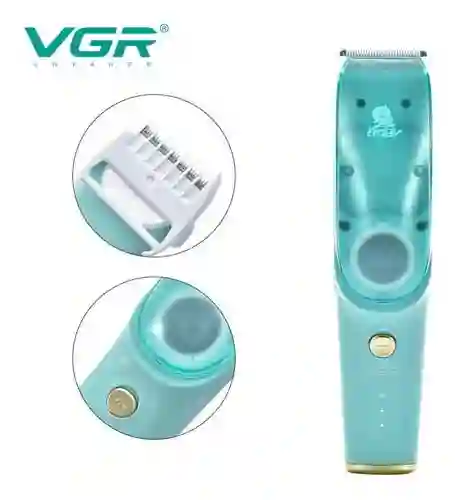 Maquina Corta Cabello Bebé Vgr V-151 Patillera Ultra Silenciosa