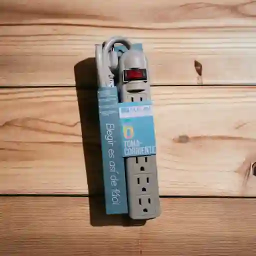 Multitomas Electrico 6 Entradas Con Protección