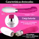 Vibrador Consolador Clasico Flexible Texturizado Juguete Sexual