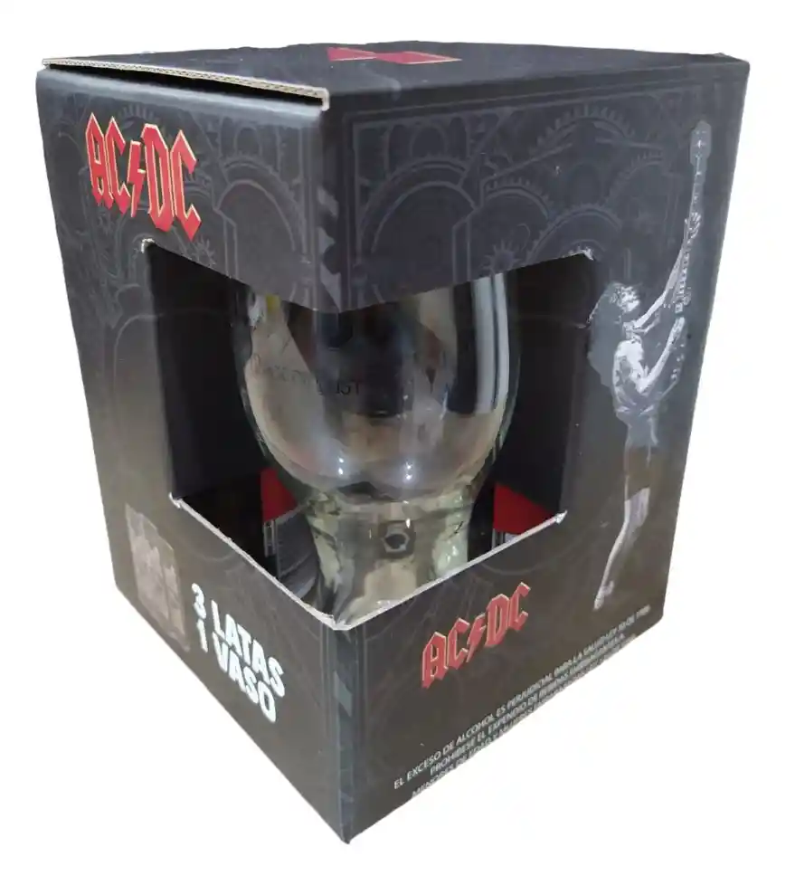 Estuche De Cerveza Alemana Ac Dc - Ml