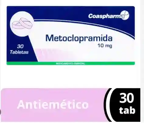 Metoclopramida 10 Mg X Sobre 15 Tabletas Coaspharma