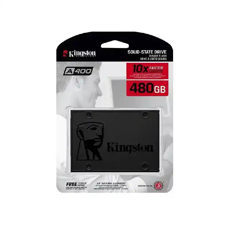 Disco Ssd Kingston 480gb Sata A400