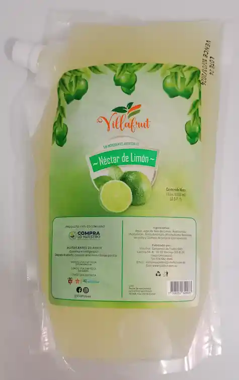 Nectar De Fruta De Limon Litro