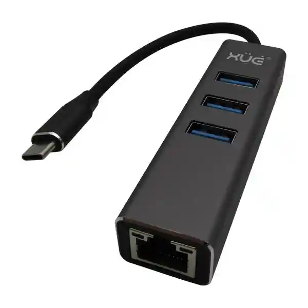 Adaptador Tipo C, Hub Usb 3.0 Y Ethernet Gigabit