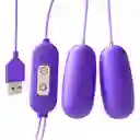 Huevito Vibrador Usb Potente Vibración (2 Huevitos)