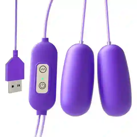 Huevito Vibrador Usb Potente Vibración (2 Huevitos)