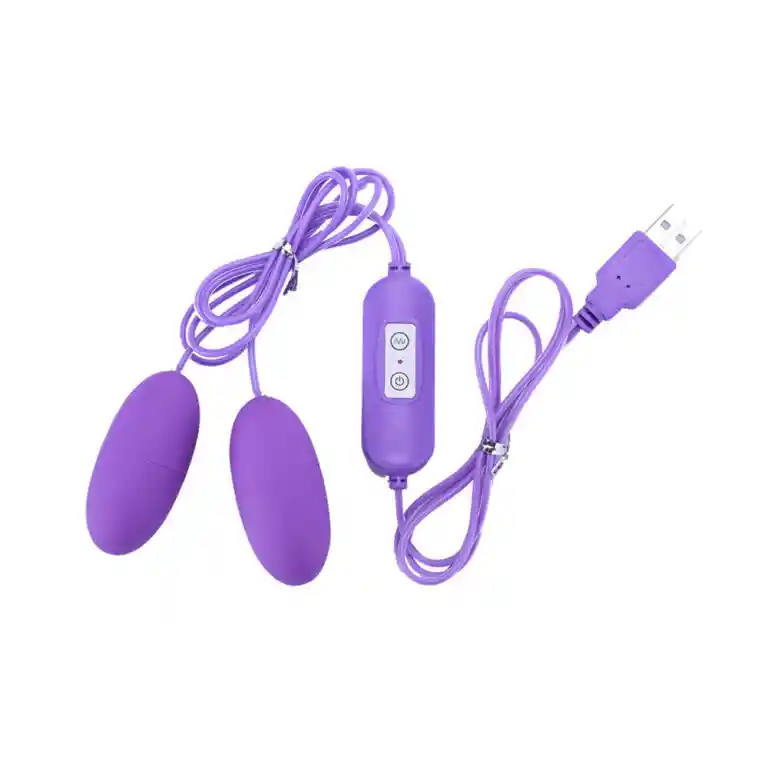 Huevito Vibrador Usb Potente Vibración (2 Huevitos)