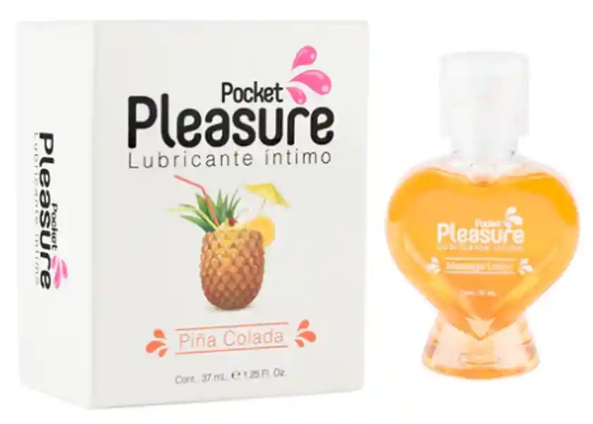 Lubricante Piña Colada (lubricante, Masaje Y Oral) 37ml Pocket