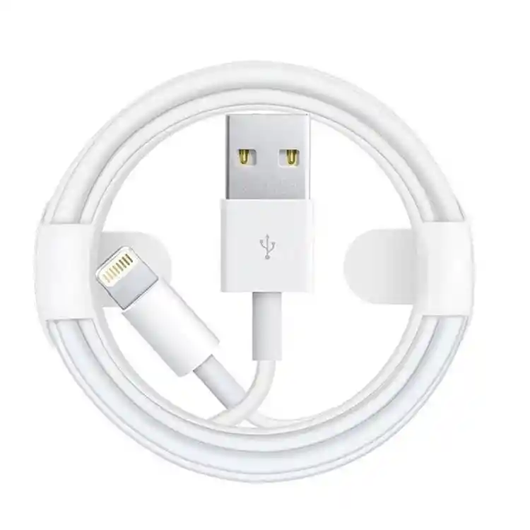 Cable Usb Blanco De 1 Metro Para Iphone!