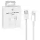 Cable Usb Blanco De 1 Metro Para Iphone!