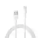 Cable Usb Blanco De 1 Metro Para Iphone!