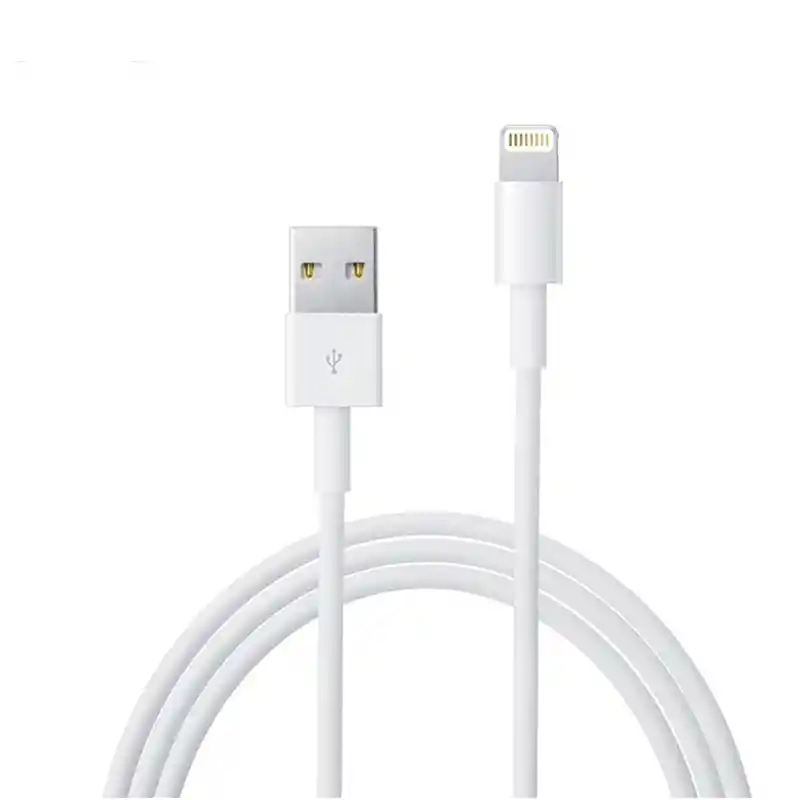 Cable Usb Blanco De 1 Metro Para Iphone!