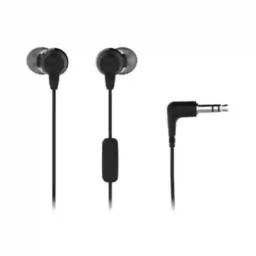 Audifono Jbl C50hi Wired In Ear Negro