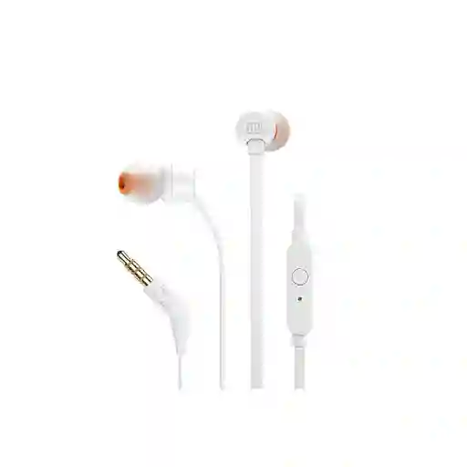 Audifono Jbl T110 In Ear Blanco