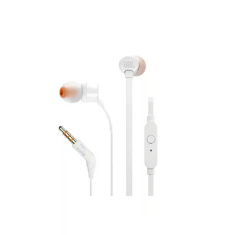 Audifono Jbl T110 In Ear Blanco