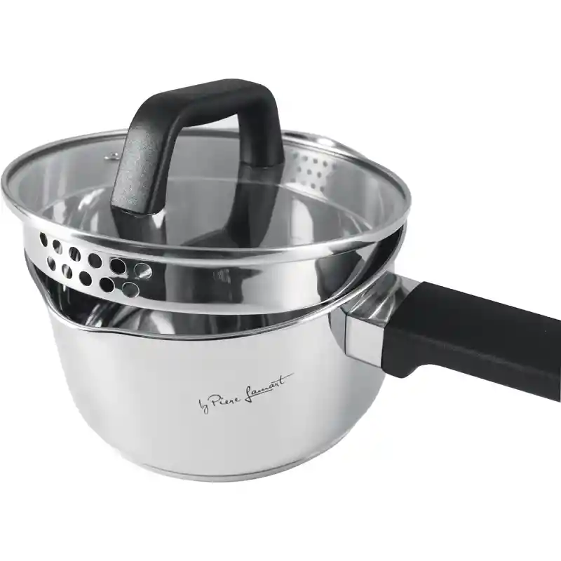 Lamart Batería De Cocina Acero Inoxidable Juego De Ollas 7pz Lt1119