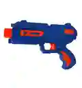 Juguete Pistola Dual Lanza Dardos Y Balas De Hidrogel Soft Gun Ref 8820 Azul