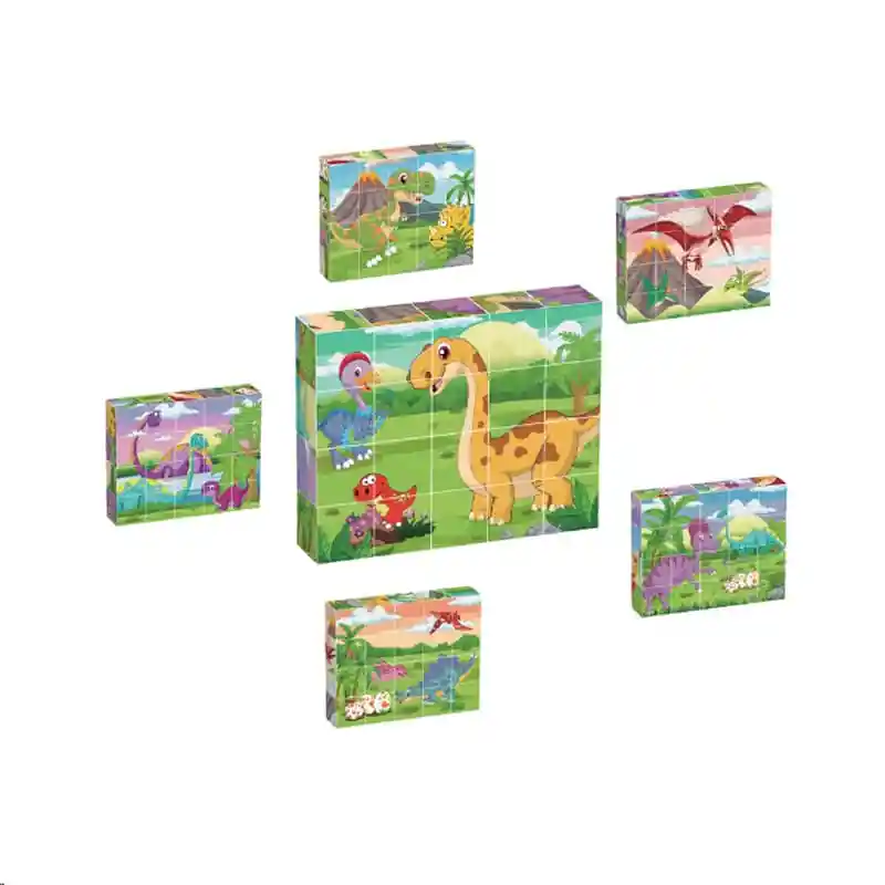 Picasso Tiles 20 Piezas Cubos Magneticos Set De Dinosaurios