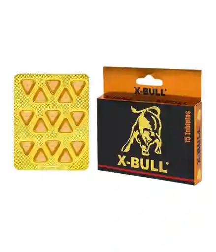 Pastillas Potenciadoras X-bull X15unid Unisex