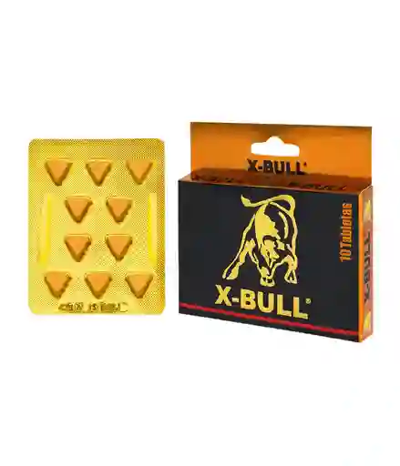 Pastillas Potenciadoras X-bull X10unid Unisex
