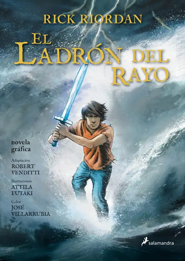 El Ladrón Del Rayo (percy Jackson Y Los Dioses Del Olimpo Novela Gráfica 1)