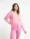 Blusa Tejido Prity Mujer Rosa Ahumado Medio T.S 483E049 Naf Naf