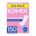 Protectores Diarios Kotex Normal 150 Und