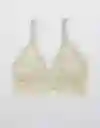 American Eagle Bralette Rosie Triangle Pads Avena Suave M 3171