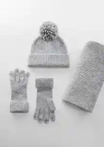 Gorro Acero Gris Medio Vigoré Talla 99 Teen Niñas Mango