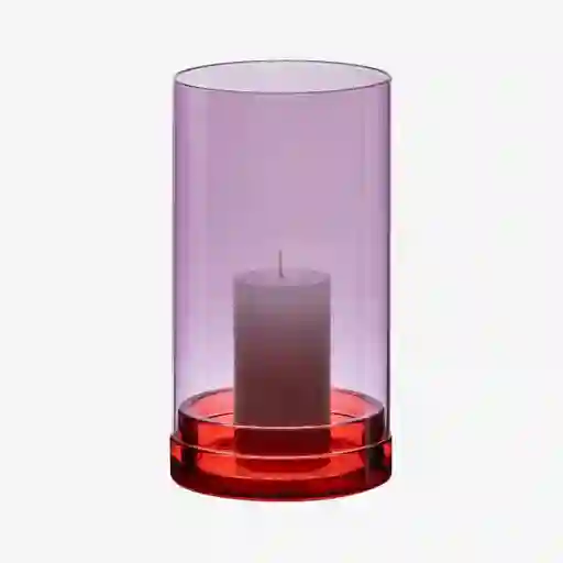 Remember Candelabro Con Dos Formas de Uso Lucius Lila