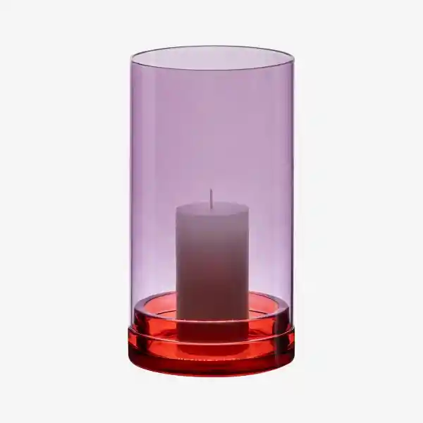 Remember Candelabro Con Dos Formas de Uso Lucius Lila
