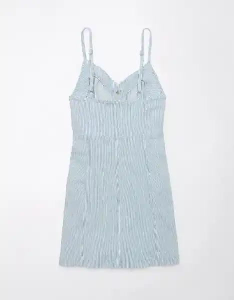 Vestido Mujer Azul Talla: Medium American Eagle