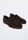 Zapato Estoril1 Chocolate Talla 46 Hombre Mango