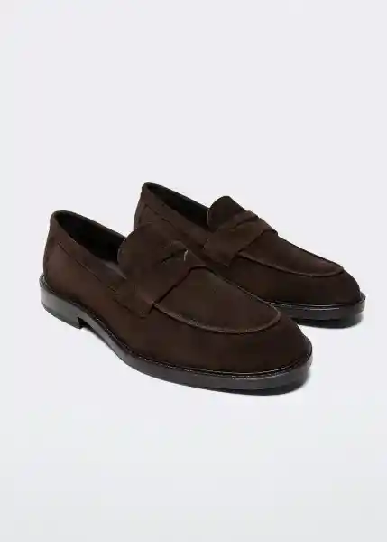 Zapato Estoril1 Chocolate Talla 46 Hombre Mango