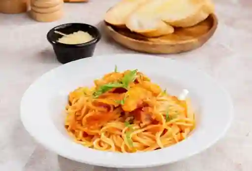 Spaghetti Con Pollo Infantil