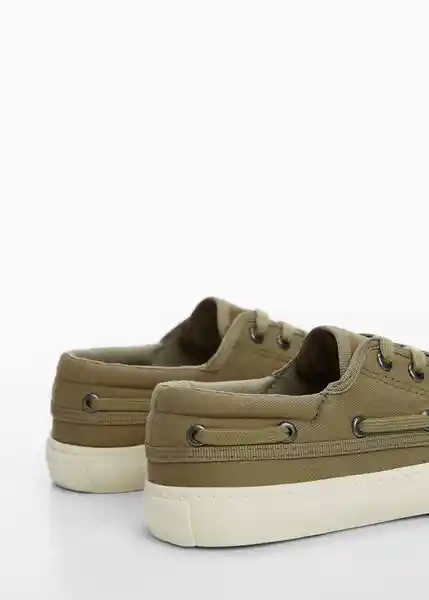 Zapatos Beltk Khaki Talla 39 Niños Mango