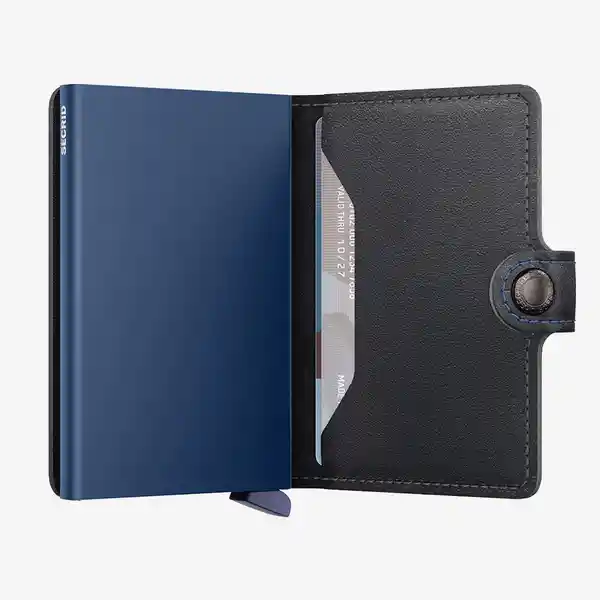 Secrid Billetera Compacta Negro Azul