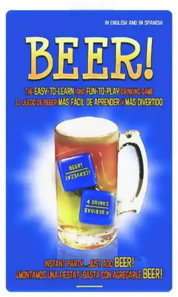 Beer Dice Juego Drinking