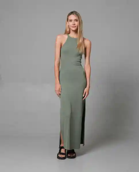 Vestido Mujer Verde Talla XL 272G001 Rifle