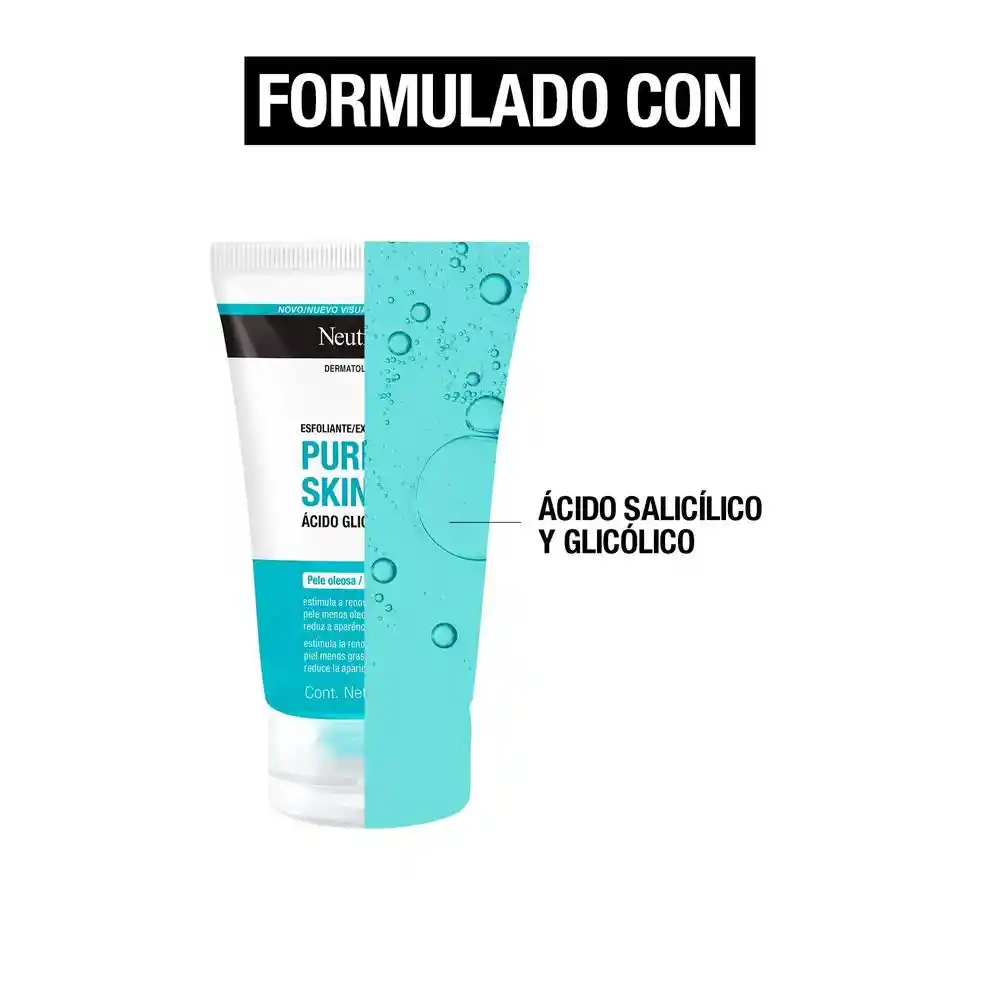 Exfoliante Facial NEUTROGENA Purified Skin x 100 ML