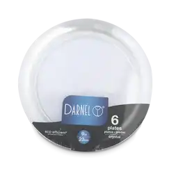 Darnel Plato 23 cm Cristal