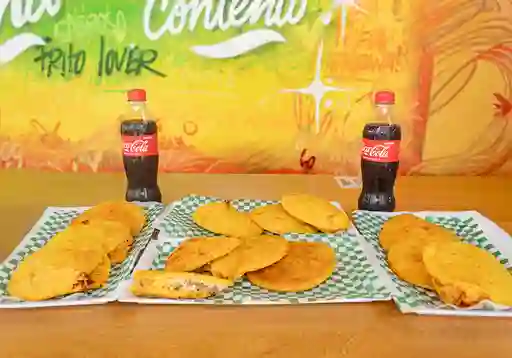 Arepas surtidas x 12