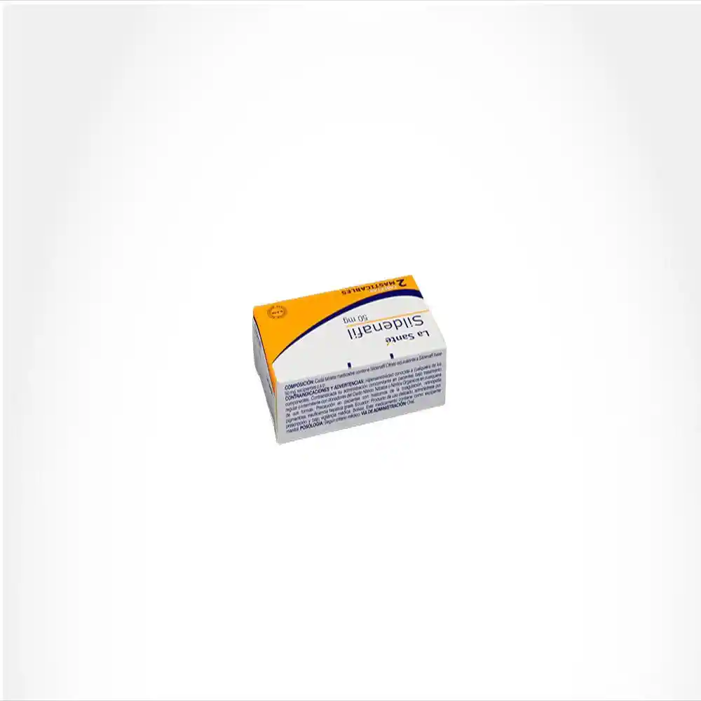 La Santé Sildenafil (50 mg) 2 Tabletas