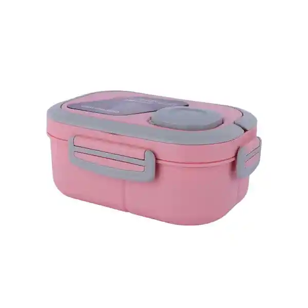 Contenedor Para Alimentos de Doble Capa Con Asas 1200 mL Miniso